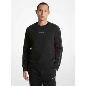 Michael Kors pour homme. CT4524C5MF Sweatshirt avec bandes noires et logo (L), Casuel, Coton - Publicité Michael Kors pour homme. CT4524C5MF Sweatshirt avec bandes noires et logo (L), Casuel, Coton - Publicité