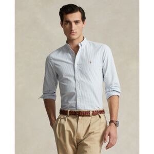 Polo Ralph Lauren pour homme. 710549084009 Slim Fit Oxford Shirt blue (M), Bleu, Casuel, Coton, Manche longue - Publicité Polo Ralph Lauren pour homme. 710549084009 Slim Fit Oxford Shirt blue (M), Bleu, Casuel, Coton, Manche longue - Publicité
