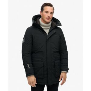 Superdry pour homme. M5011909A City Padded Parka noir (L), Casuel, Polister recyclé - Publicité Superdry pour homme. M5011909A City Padded Parka noir (L), Casuel, Polister recyclé - Publicité