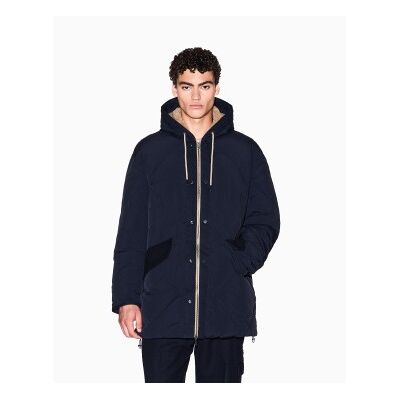 Giorgio Armani A X Armani Exchange pour homme. XM001112AF16598UB101 Parka Caban vert (XL), Casuel, Polyamide, Marine - Publicité Giorgio Armani A X Armani Exchange pour homme. XM001112AF16598UB101 Parka Caban vert (XL), Casuel, Polyamide, Marine - Publicité