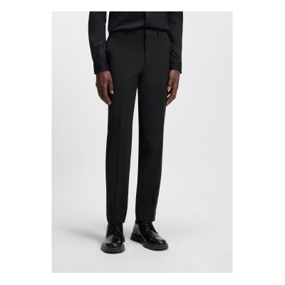 HUGO pour homme. 50540306 Pantalon Hesten253X noir (44), Casuel, Fête, Laine, Classique - Publicité HUGO pour homme. 50540306 Pantalon Hesten253X noir (44), Casuel, Fête, Laine, Classique - Publicité