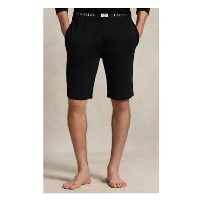 Polo Ralph Lauren pour homme. 714P01950001 Short moulant en tissu éponge français noir (S), Homewear, Viscose - Publicité Polo Ralph Lauren pour homme. 714P01950001 Short moulant en tissu éponge français noir (S), Homewear, Viscose - Publicité