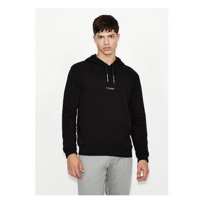 Giorgio Armani A X Armani Exchange pour homme. 8NZM94ZJKRZ1200 Sweat-shirt logo noir (XL), Casuel, Coton - Publicité Giorgio Armani A X Armani Exchange pour homme. 8NZM94ZJKRZ1200 Sweat-shirt logo noir (XL), Casuel, Coton - Publicité
