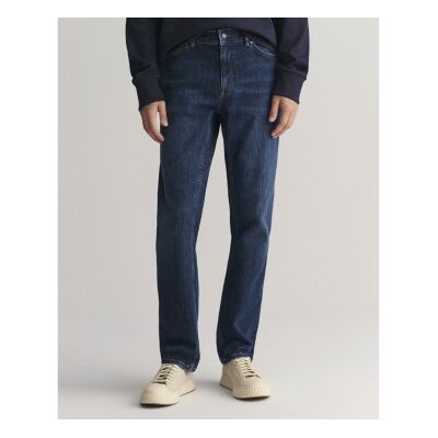 Gant pour homme. 1000261 Jeans Regular Fit blue (30/32), Bleu, Casuel, Coton, Denim - Publicité Gant pour homme. 1000261 Jeans Regular Fit blue (30/32), Bleu, Casuel, Coton, Denim - Publicité