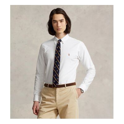 Polo Ralph Lauren pour homme. 710792041001 Chemise Oxford Custom Fit blanche (XXL), Casuel, Coton, Manche longue - Publicité Polo Ralph Lauren pour homme. 710792041001 Chemise Oxford Custom Fit blanche (XXL), Casuel, Coton, Manche longue - Publicité