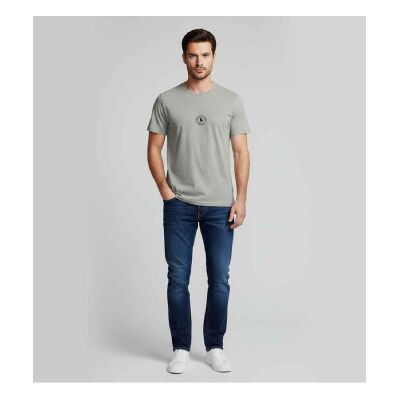 Polo Ralph Lauren pour homme. 714P01951002 T-shirt en tissu éponge avec logo gris (XL), Casuel, Coton, Manche courte - Publicité Polo Ralph Lauren pour homme. 714P01951002 T-shirt en tissu éponge avec logo gris (XL), Casuel, Coton, Manche courte - Publicité