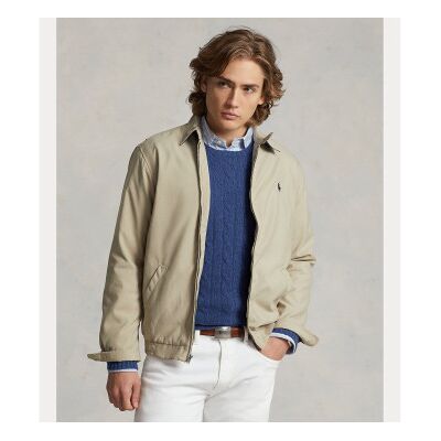 Polo Ralph Lauren pour homme. 710548506002 Veste à double soufflet beige (L), Casuel, Coton, Polyester - Publicité Polo Ralph Lauren pour homme. 710548506002 Veste à double soufflet beige (L), Casuel, Coton, Polyester - Publicité