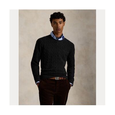 Polo Ralph Lauren pour homme. 710876762013 Pull croisé en laine et cachemire gris foncé (S), Casuel - Publicité Polo Ralph Lauren pour homme. 710876762013 Pull croisé en laine et cachemire gris foncé (S), Casuel - Publicité