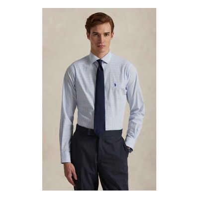 Polo Ralph Lauren pour homme. 710974534010 Chemise Custom Fit en popeline stretch bleue (XS), Casuel, Coton, Classique, Manche longue - Publicité Polo Ralph Lauren pour homme. 710974534010 Chemise Custom Fit en popeline stretch bleue (XS), Casuel, Coton, Classique, Manche longue - Publicité