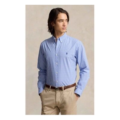 Polo Ralph Lauren pour homme. 710928254004 Chemise slim en popeline stretch bleue (3XL), Casuel, Coton, Classique, Manche longue - Publicité Polo Ralph Lauren pour homme. 710928254004 Chemise slim en popeline stretch bleue (3XL), Casuel, Coton, Classique, Manche longue - Publicité
