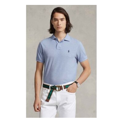 Polo Ralph Lauren pour homme. 710666998007 Le polo bleu emblématique (M), Casuel, Coton, Manche courte - Publicité Polo Ralph Lauren pour homme. 710666998007 Le polo bleu emblématique (M), Casuel, Coton, Manche courte - Publicité