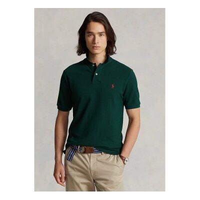 Polo Ralph Lauren pour homme. 710782592015 Polo en piqué vert (M), Casuel, Coton, Manche courte - Publicité Polo Ralph Lauren pour homme. 710782592015 Polo en piqué vert (M), Casuel, Coton, Manche courte - Publicité