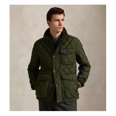 Polo Ralph Lauren pour homme. 710847071001 Veste matelassée Beaton verte (M), Casuel, Polyester - Publicité Polo Ralph Lauren pour homme. 710847071001 Veste matelassée Beaton verte (M), Casuel, Polyester - Publicité