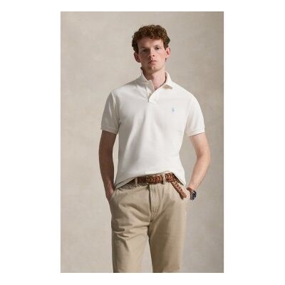 Polo Ralph Lauren pour homme. 710680784519 Le polo blanc crème emblématique (XXL), Casuel, Coton, Manche courte - Publicité Polo Ralph Lauren pour homme. 710680784519 Le polo blanc crème emblématique (XXL), Casuel, Coton, Manche courte - Publicité