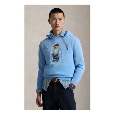 Polo Ralph Lauren pour homme. 710B14619001 Sweatshirt en polaire avec Ours Polo bleu (M), Casuel, Coton - Publicité Polo Ralph Lauren pour homme. 710B14619001 Sweatshirt en polaire avec Ours Polo bleu (M), Casuel, Coton - Publicité