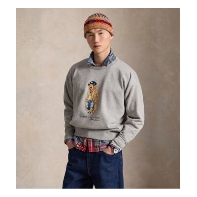 Polo Ralph Lauren pour homme. 710B27080001 Sweat Vintage Fit avec Polo Bear gris (L), Casuel, Coton - Publicité Polo Ralph Lauren pour homme. 710B27080001 Sweat Vintage Fit avec Polo Bear gris (L), Casuel, Coton - Publicité