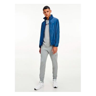 Tommy Hilfiger MW0MW18395 Veste coupe-vent bleue - Windbreaker - Publicité Tommy Hilfiger MW0MW18395 Veste coupe-vent bleue - Windbreaker - Publicité
