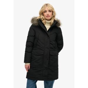 Superdry pour femme. W5011786A Parka Everest noir (M), Casuel, Polister recyclé, Durable - Publicité Superdry pour femme. W5011786A Parka Everest noir (M), Casuel, Polister recyclé, Durable - Publicité