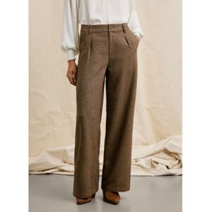 Pepe Jeans pour femme. PL2100017 Pantalon Trinity marron (L), Casuel, Polyester - Publicité Pepe Jeans pour femme. PL2100017 Pantalon Trinity marron (L), Casuel, Polyester - Publicité