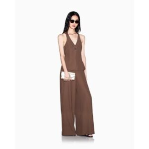 Giorgio Armani A X Armani Exchange pour femme. XW001941AF21529U6136 Combinaison marron Capes (S), Casuel, Polyester, Sans manches / bretelles - Publicité Giorgio Armani A X Armani Exchange pour femme. XW001941AF21529U6136 Combinaison marron Capes (S), Casuel, Polyester, Sans manches / bretelles - Publicité