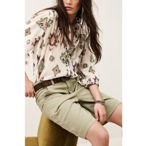 BA&SH; pour femme. 1E26ODEL Chemisier beige Odelie (38), Casuel, Manche longue, Le coton biologique, Durable - Publicité BA&SH; pour femme. 1E26ODEL Chemisier beige Odelie (38), Casuel, Manche longue, Le coton biologique, Durable - Publicité