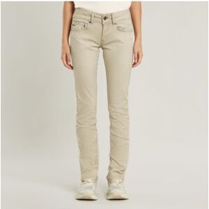 G-star pour femme. D26366-C096-D848 Pantalon slim droit beige Midge (26/32), Casuel, Coton - Publicité G-star pour femme. D26366-C096-D848 Pantalon slim droit beige Midge (26/32), Casuel, Coton - Publicité