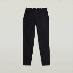 G-star pour femme. D26415-C105-6484 Pantalon chino Bronson noir (24/30), Casuel, Coton - Publicité G-star pour femme. D26415-C105-6484 Pantalon chino Bronson noir (24/30), Casuel, Coton - Publicité