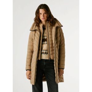 Pepe Jeans pour femme. PL4024356 Sann Long Duffle Coat Beige (L), Casuel, Polyester - Publicité Pepe Jeans pour femme. PL4024356 Sann Long Duffle Coat Beige (L), Casuel, Polyester - Publicité