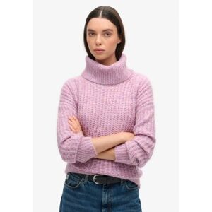 Superdry pour femme. W6110582A Pull Slouch en côtes brossées rose (S/M), Casuel, Acrylique - Publicité Superdry pour femme. W6110582A Pull Slouch en côtes brossées rose (S/M), Casuel, Acrylique - Publicité