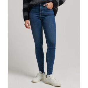 Superdry pour femme. W7010796A Jean skinny à taille haute en coton biologique bleu (29/32), Denim, Polyester, Durable - Publicité Superdry pour femme. W7010796A Jean skinny à taille haute en coton biologique bleu (29/32), Denim, Polyester, Durable - Publicité