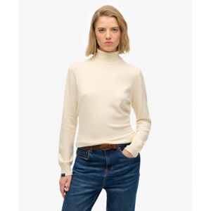 Superdry pour femme. W6110645A Pull beige Classic Turtle (XS), Casuel, Polyester - Publicité Superdry pour femme. W6110645A Pull beige Classic Turtle (XS), Casuel, Polyester - Publicité