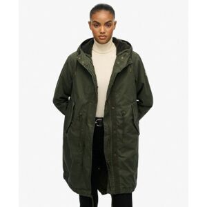 Superdry pour femme. W5011939A Parka militaire en queue de poisson Borg vert (XS), Casuel, Coton - Publicité Superdry pour femme. W5011939A Parka militaire en queue de poisson Borg vert (XS), Casuel, Coton - Publicité