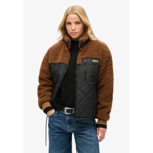 Superdry pour femme. W5011771A Veste polaire hybride Workwear marron (XS), Casuel, Polyester, Durable - Publicité Superdry pour femme. W5011771A Veste polaire hybride Workwear marron (XS), Casuel, Polyester, Durable - Publicité
