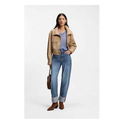Boss pour femme. 50552349 Jeans Ballon bleu (30/28), Casuel, Coton, Denim - Publicité Boss pour femme. 50552349 Jeans Ballon bleu (30/28), Casuel, Coton, Denim - Publicité