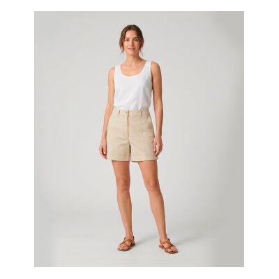 Boss pour femme. 50556391 Short beige Tanessa (42), Casuel, Coton - Publicité Boss pour femme. 50556391 Short beige Tanessa (42), Casuel, Coton - Publicité