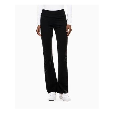 EA7 pour femme. 7W000460_AF12484 Leggings bootcut noirs en maille (3XL), Casuel, Coton - Publicité EA7 pour femme. 7W000460_AF12484 Leggings bootcut noirs en maille (3XL), Casuel, Coton - Publicité