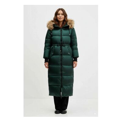 HUGO pour femme. 50547222 Manteau Farrow vert (S), Casuel, Polyamide - Publicité HUGO pour femme. 50547222 Manteau Farrow vert (S), Casuel, Polyamide - Publicité