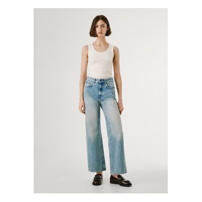 Pepe Jeans pour femme. PL2047312S0 Jeans Straight Lexa blue (27/30), Bleu, Casuel, Coton, Denim - Publicité Pepe Jeans pour femme. PL2047312S0 Jeans Straight Lexa blue (27/30), Bleu, Casuel, Coton, Denim - Publicité