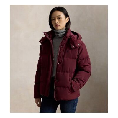 Polo Ralph Lauren pour femme. 211B17285005 Veste matelassée en duvet bordeaux (S), Casuel, Polyester - Publicité Polo Ralph Lauren pour femme. 211B17285005 Veste matelassée en duvet bordeaux (S), Casuel, Polyester - Publicité