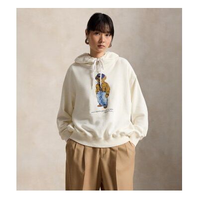 Polo Ralph Lauren pour femme. 211B17799001 Sweat-shirt en coton pour femmes avec polo Bear blanc cassé (XXS), Casuel, Manche longue - Publicité Polo Ralph Lauren pour femme. 211B17799001 Sweat-shirt en coton pour femmes avec polo Bear blanc cassé (XXS), Casuel, Manche longue - Publicité