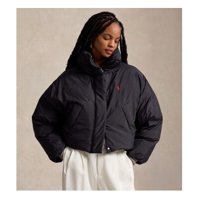 Polo Ralph Lauren pour femme. 211B17279001 Veste courte matelassée en duvet noir (XS), Casuel, Polister recyclé - Publicité Polo Ralph Lauren pour femme. 211B17279001 Veste courte matelassée en duvet noir (XS), Casuel, Polister recyclé - Publicité