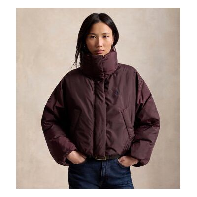 Polo Ralph Lauren pour femme. 211B17279002 Doudoune courte matelassée bordeaux (XL), Casuel, Grenat, Polyester - Publicité Polo Ralph Lauren pour femme. 211B17279002 Doudoune courte matelassée bordeaux (XL), Casuel, Grenat, Polyester - Publicité