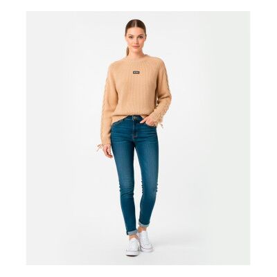 Rotate pour femme. 1147411753 Pull Sui marron (S), Casuel, Laine, Manche longue - Publicité Rotate pour femme. 1147411753 Pull Sui marron (S), Casuel, Laine, Manche longue - Publicité
