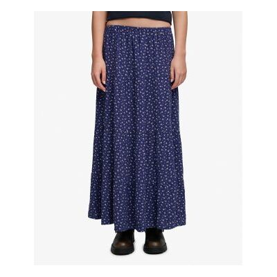 Superdry pour femme. W7210425A Jupe Maxi Tier marine (L), Casuel, Viscose - Publicité Superdry pour femme. W7210425A Jupe Maxi Tier marine (L), Casuel, Viscose - Publicité