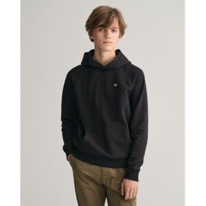 Gant unisex pour enfant. 906878 Sweat à capuche Shield noir (9/10años= 134/140cm), Casuel, Coton, mode enfantine - Publicité Gant unisex pour enfant. 906878 Sweat à capuche Shield noir (9/10años= 134/140cm), Casuel, Coton, mode enfantine - Publicité