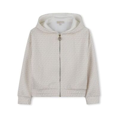 Michael Kors pour fille. R30589 Sweat à capuche gris (8Y= 126cm), Casuel, Polyester, mode enfantine - Publicité Michael Kors pour fille. R30589 Sweat à capuche gris (8Y= 126cm), Casuel, Polyester, mode enfantine - Publicité