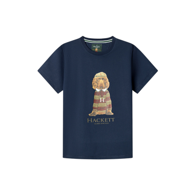 Hackett London pour garçon. HK5000066 Maillot Harry marine (5Años= 109cm), Casuel, Coton, Manche courte, mode enfantine - Publicité Hackett London pour garçon. HK5000066 Maillot Harry marine (5Años= 109cm), Casuel, Coton, Manche courte, mode enfantine - Publicité
