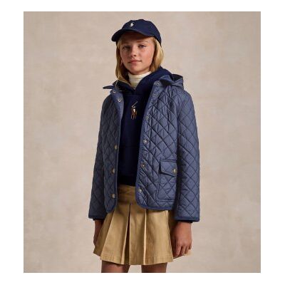 Polo Ralph Lauren pour fille. 313910983001 Veste matelassée bleue (12/14años= 155/159cm), Casuel, Polister recyclé, Marine, mode enfantine - Publicité Polo Ralph Lauren pour fille. 313910983001 Veste matelassée bleue (12/14años= 155/159cm), Casuel, Polister recyclé, Marine, mode enfantine - Publicité