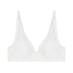 Giorgio Armani Emporio Armani pour femme. EW000434_AF19033 Soutien-gorge en dentelle éternel blanc (95C), Homewear, Polyamide - Publicité Giorgio Armani Emporio Armani pour femme. EW000434_AF19033 Soutien-gorge en dentelle éternel blanc (95C), Homewear, Polyamide - Publicité