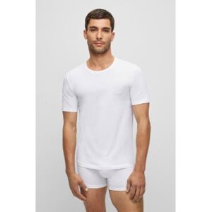 Boss pour homme. 50475284 Lot de 3 T-shirts blancs RN 3P Classic (L), Casuel, Coton, Manche courte - Publicité Boss pour homme. 50475284 Lot de 3 T-shirts blancs RN 3P Classic (L), Casuel, Coton, Manche courte - Publicité